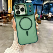 Bilişim Akademi iPhone 17 Pro Max Uyumlu Stantlı  Kılıf Case Pro Tank Kılıf Lens  Koruyucu Zırhlı Kılıf - Haki