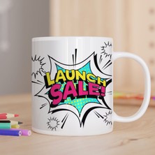 Asilmeydan Launch Sale Yazılı Baskılı Hediyelik Kupa Bardak