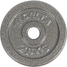Delta 2.5 kg Gri Döküm Plaka Ağırlık
