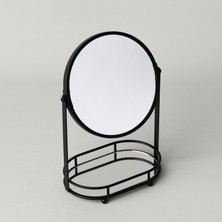 Linens Tezza 20X11X27 cm Makyaj Aynası Siyah