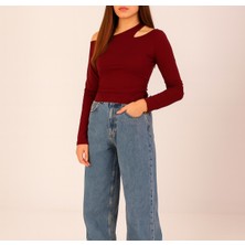 Alpaco Omuz Dekolte Detaylı Bluz