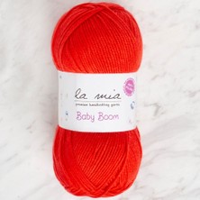 Lowell Home La Mia Baby Boom Kırmızı El Örgü Ipi - 1170 - 34108 LWL-47U89