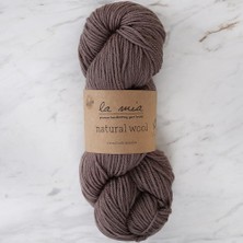 Lowell Home La Mia Natural Wool Açık Kahverengi El Örgü Ipi - H5 - 33604 LWL-47U89