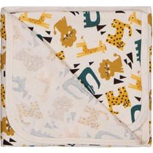 Civil Baby Hayvanlar Empirme Battaniye - Bej Standart