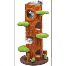 Meripera Ağaç Temalı Kedi Evi 160 cm