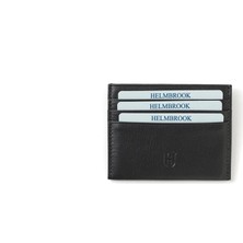 Helmbrook London Barry Erkek Gri Deri Özel Tasarım Çok Bölmeli Rfid Korumalı Kartlık