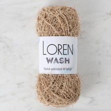 Lowell Home Loren Wash Bej El Örgü Ipi - R084 - 34039 LWL-47U89