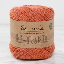 Lowell Home La Mia Re-Tweed Turuncu Melanj El Örgü Ipi - L144 LWL-47U89