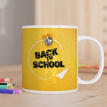 Asilmeydan Back To School Yazılı Hediyelik Kupa Bardak