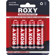 Roxy Aa 1.5V Alkalin Pil - 48ADET