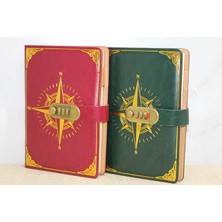 Özel Tasarım Şifreli Deri Defter