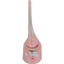 Zambak Plastik Muhafazalı Tuvalet Klozet Fırça Takımı Karışık Renk ZP-152