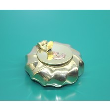 Pirinç Çapalı Kapaklı Küllük 6 cm