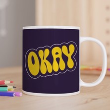 Asilmeydan Okay Yazılı Baskılı Hediyelik Kupa Bardak