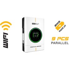 Cks Enerji Mexxsun Premium 48V 6kw (Paralel /wi-Fi/ Dual Output) Akıllı Inverter