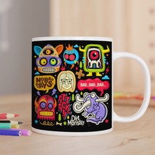 Asilmeydan Değişik Canavarlar Hediyelik Kupa Bardak