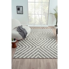 Konfor Sevilla 5506 Bukle Yumuşak Örgü Modern Dokuma Halı80x150