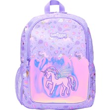 Smiggle Fun Fair Classic Çocuk Sırt Çantası – Lila, Okul ve Günlük Kullanım