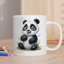 Asilmeydan Gülen Panda Baskılı Hediyelik Kupa Bardak