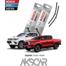 Akscar Bosch Aeroeco Toyota Hilux Silecek (2016-2025)