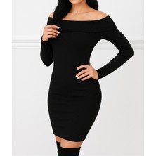 Alpaco Madonna Yaka Fitilli Elbise