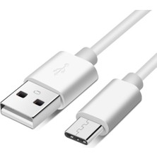 Sge Teknoloji 20 cm Type-C USB - USB Kısa Şarj Kablosu LED Işık Şarj Kablosu Powerbank Uyumlu