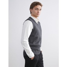 Lc Waikiki Yeni Sezon Standart Kalıp V Yaka Erkek Triko Süveter