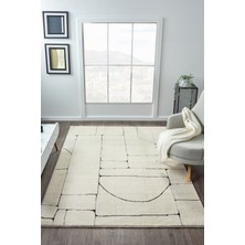 Konfor Jung 7183 Modern Dokuma Yumuşak Post Shaggy Halı