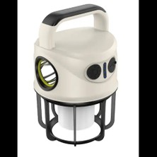 Stumbanng Çift Işıklı Type-C Powerbank Özellikli Taşınabilir Şarj Edilebilir Kamp Lambası