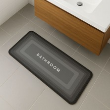 Shopora® Sihirli Süper Su Emici Kaymaz Tabanlı Uzun Paspas 40*120 cm