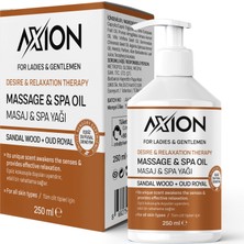 Axion Axıon Afro Dizyak Masaj & Spa Yağı Sandal Wood + Oud Royal 250 ml