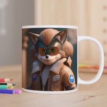 Asilmeydan Asil Polis Kirpi Baskılı Hediyelik Kupa Bardak