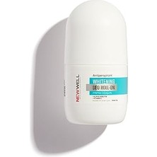 SanalAMCA Store New Well Ter Önleyici Beyazlatıcı Roll-On 50 ml Nem+Arbutin+Vitamin C+Koltuk Altı Beyazlatıcı