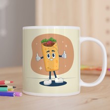 Asilmeydan Mutlu Sandviç Baskılı Hediyelik Kupa Bardak