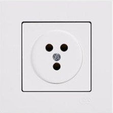 Günsan Eqona Fildişi Telefon Priz (Çerçevesizdir)