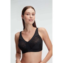 MOTTO10 Butik Günlük Desteksiz Balensiz Kaplı Yazlık Dantel Detaylı Toparlayıcı Sütyen