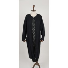 Fatosh Kuto Premium Abiye Büyük Beden Ikili Takım Görünürlü Tunik