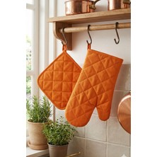 Miabella Home Fırın Eldiveni Fırın Tutacağı Premium Isı Geçirmez Mutfak Eldiveni Tutacak Isıya Dayanıklı Eldiven