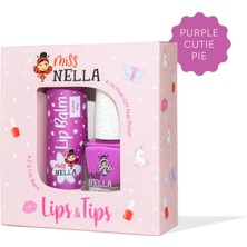 Smiggle Miss Nella Nella Lips & Oje Ikili Set
