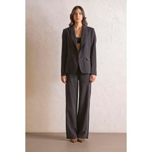 ZERO ZERO THREE NINE Ceket Yaka Düğmeli Kadın Ceket