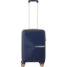 Mçs Kabin Boy Kırılmaz Silikon Seyahat Valizi Bavulu V374