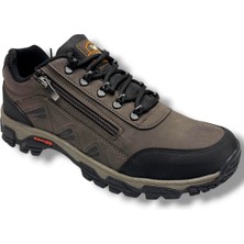 Wanderfull 3007-26 Deri Bağcıklı Outdoor Erkek Ayakkabı Kahve Siyah 45-47
