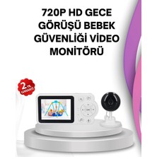 Epilons Gece Görüşlü Bebek Kamerası Ninni ve Alarm Özellikli