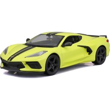 Maisto 1:24 2020 Chevrolet Corvette Stingray Coupe Z51 Sarı 31527-02
