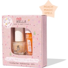 Smiggle Miss Nella Nella Lip Gloss & Oje Ikili Set