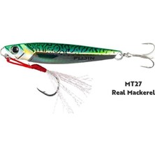 Fujin Jig-X 60GR Shore Jigging Jig Yem - MT27 Real Mackerel
