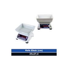 Tem Eko 6 kg 1 gr Tartım Terazisi Çift Ekran (Onaylı)