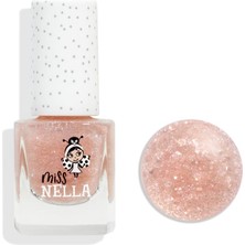 Smiggle Miss Nella - Pembe Glitter Son Kat Soyulabilir Oje