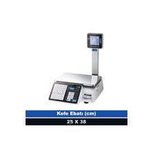 CAS CL-3000 15 kg 2 gr Barkodlu Terazi (Onaylı)