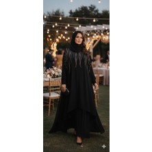 Fatosh Kuto Premium Pelerinli  Abiye